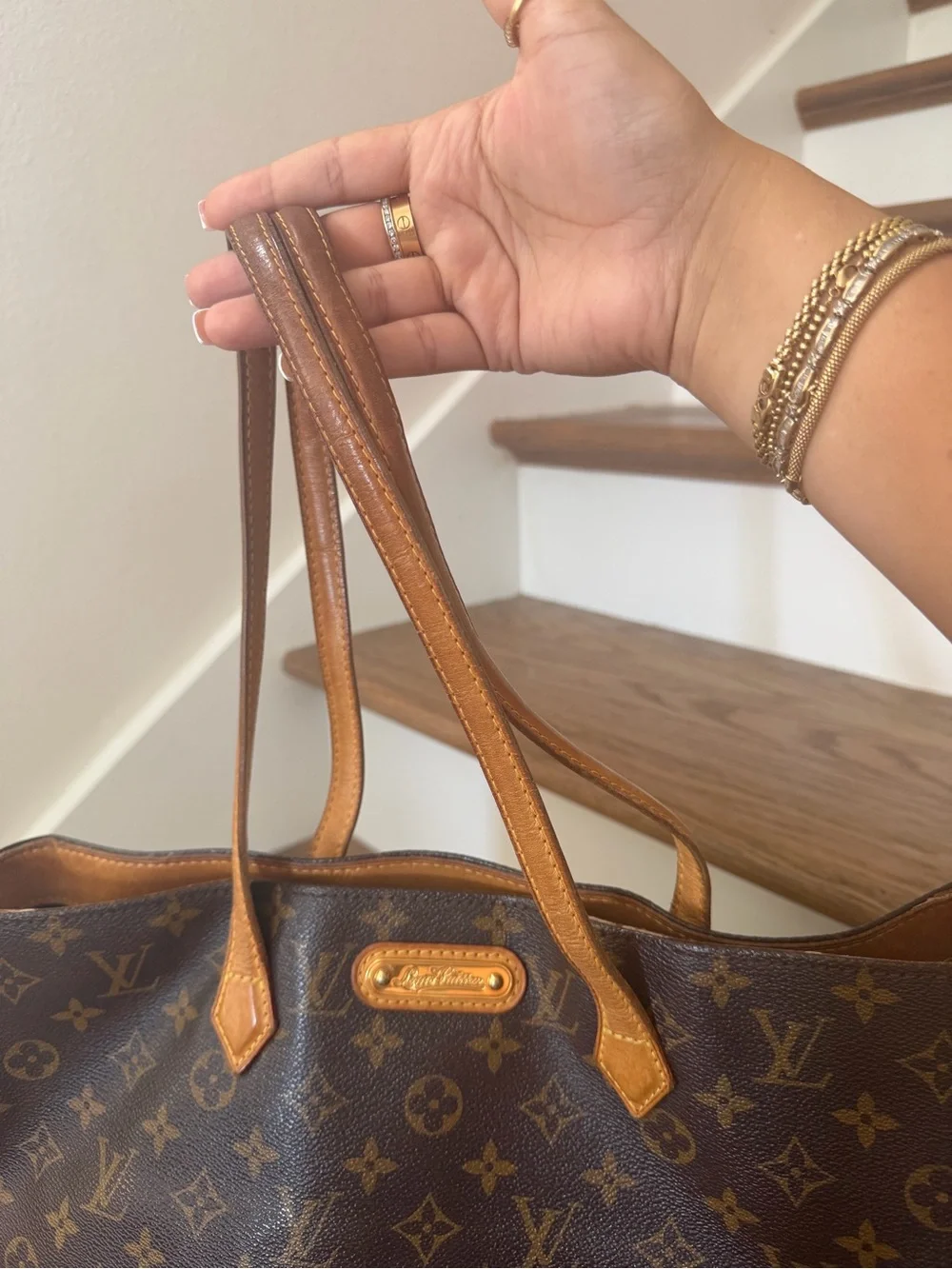 Louis Vuitton tote LV Monogram Tote Neverfull Shoulder bag travel bag work bag